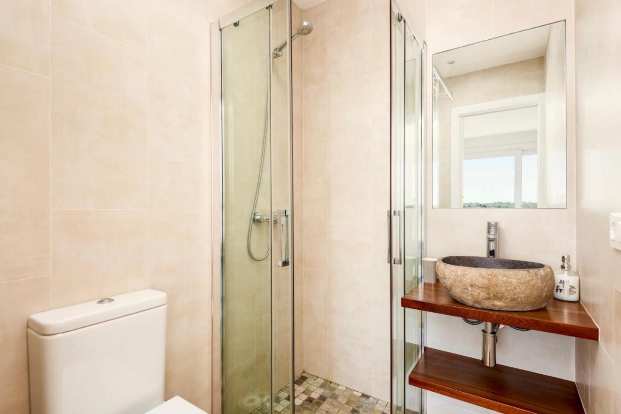 Seafront Villa Bellavista With Heated Pool By Dadovillas Cala En Porter  Exterior foto